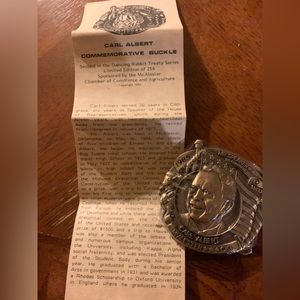 Award Design Buckles 1985 Carl Albert Buckle (203 of 250)